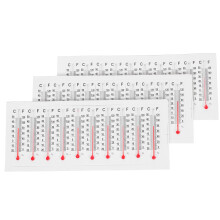 30pcs Lightweight Glass Thermometer For Home Office Decoration