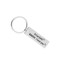 Silver Drive Safe Keychain Father's Day Gift Durable & Rustproof