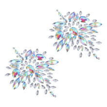 1 set breast stickers body decoration chest decals performance decor