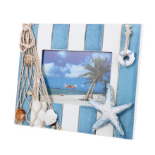 Photo Holder Beach Accessories Nautical Style Picture Frame Desktop