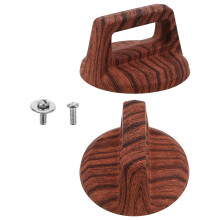 2Pièces Boutons Universels En Bakélite Bois Pour Couvercle De Poêle