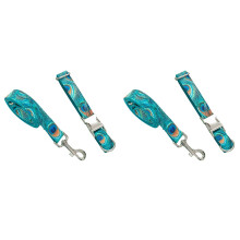 4 Pcs Adjustable Nylon Pet Harness Leash Set Size S