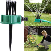 Multifunktionssprinkler Flexibler Schlauchform-Sprinkler aus ABS-Kunststoff für Garten, Felder und Gemüsebeete, Einfach