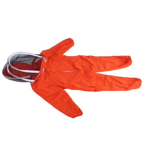 Orange One Piece Beekeeping Suit 1