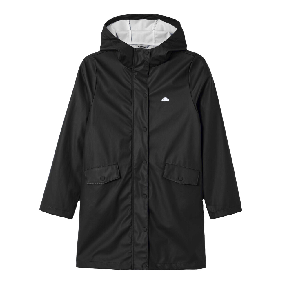Ellesse (10-11 Years, Black) Childrens/Kids Neveste Waterproof Jacket