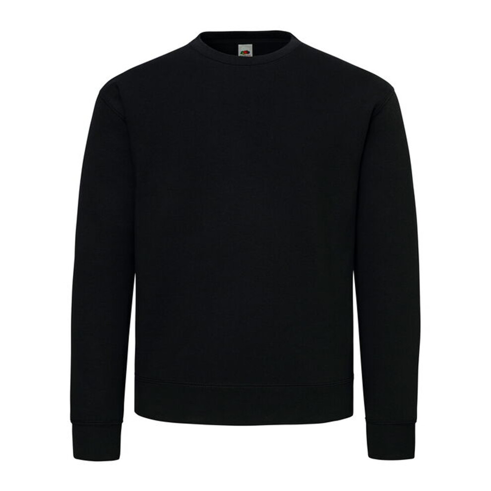 Fruit Of The Loom (Xxl, ) Unisex Adult Supercotton Sweatshirt Black