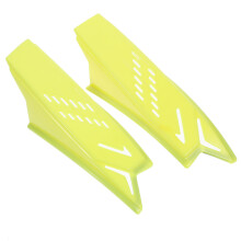 2St Modieuze Helmhoorn Decor Plastic Kleine Stijlvolle Hoorn