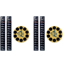 6Pcs Fish Tank Patch Thermometer Compact Durable Aquarium Accessories