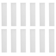 12Stk Silikon Gießform Lesezeichen DIY Für Individuelle Buchmarker