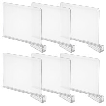 Buchregal Trenner 6 Stk 12x8x1 Zoll