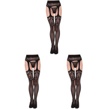 3St Zwart Vissennet Legging Stretchy Spandex Dames Casual Style