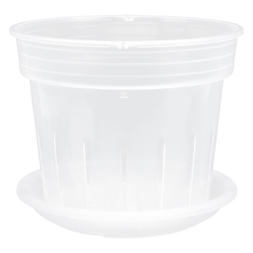 Root Control Pots Orchid Flower Planter Transparent