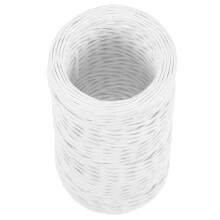 Weiße Bastelschnur Mit Eisendraht, Robust Für DIY Und Körbe
