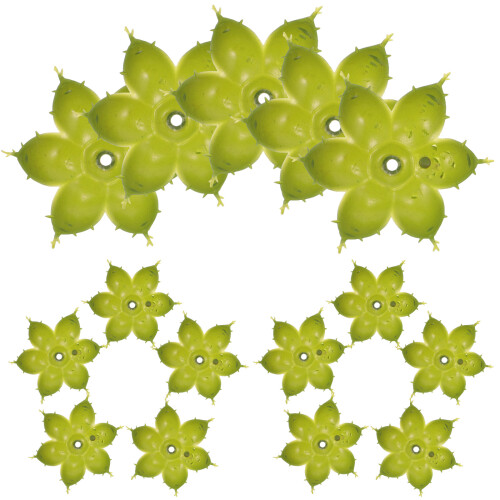 50 Pcs Artificial Flower Receptacles Diy For Flowers Making