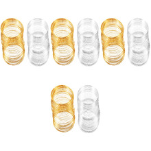 8Rouleaux Fil Acier Inoxydable Facile À Couper, Idéal DIY Bijouterie