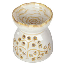 3 Pcs Oil Diffusers For Home Aroma Burner Ceramic Incense Holder