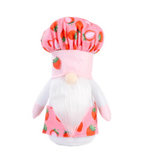Multi Color Fabric Chef Gnome Doll Decorative Desktop Figurine