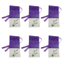 24Pcs Multi Color Drawstring Lavender Sachet Bags Soft Cotton Storage
