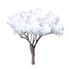Artificial Mini Plastic Tree For Model Garden And House Decor