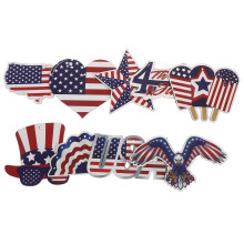 9 Pcs Independence Day Pendant 4th Of July Ornaments Centerpieces