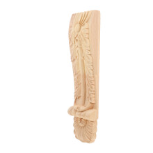 Wooden Appliques for Furniture Unpainted Wood Corner Trim