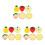 18Pcs Assorted Color Fake Fruit Slices PVC Decorative Kitchen Props 1