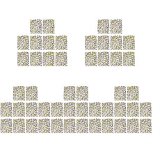 50Sheets Temporary Tattoos for Women Leopard Style Assorted