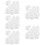 200Stk Pe Sportflaschendeckel Transparent, Und 7