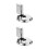 2Stk Sicherheits Türstopper Silber Metall Robust Für Und Büro 7