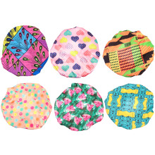 18Pcs Children Bathing Shower Hats Adjustable Waterproof Hair Bonnets