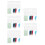5Ensembles Ensemble Paint Marker Enfants Lavable Stencils 1