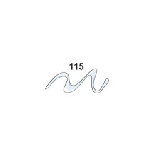 Contorno de tinta reposicionável para vidros Creall Glass 80 ml - branco