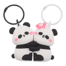 Car Key Chain Lovers Panda Accessories Bag Backpack Pendant Keychains