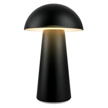 Kabellose LED-Tischlampe in Pilzform IP44, wasserdicht, wiederaufladbar, mit Touch-Dimmer, Nachttischlampe für Schlafzim
