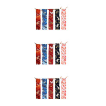 15Pcs Portable Fabric Drawstring Pouches for Silverware and Chopsticks