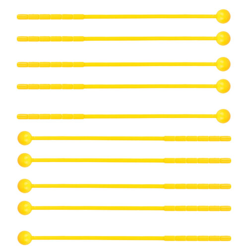 12 Pcs Rhythm Sticks Children Musical Instrument Mini Drumsticks