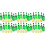 6Ensembles Miniatures Bouteilles Vert Résine Photo Décor Maison 3