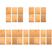 240Pcs Elegant Letter Writing Paper Vintage Style Assorted Colors