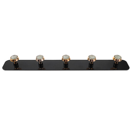 ABS Wall Mounted Key Rack with Strong Load Coat Towel Hooks