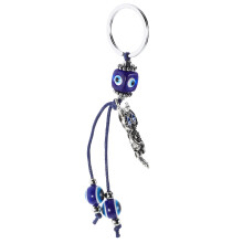 Schlüsselanhänger Damen PU Bunt Beads Taschenanhänger