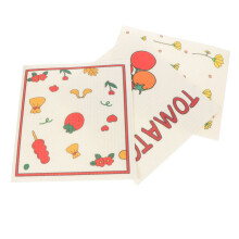 3Pcs Water Absorbent Kitchen Dish Towels Non-Woven Cloths for Cleaning