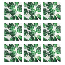 50Pcs Unique Green Monstera Napkins Disposable Paper Party Decoration