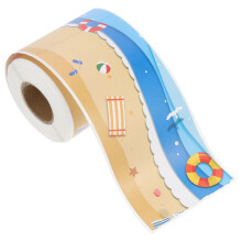 1Roll DIY Summer Borders Sticker Chalkboard Bulletin Board Trim