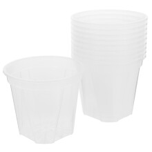 Pots For Orchids Clear Plastic For Indoor Plants 10pack