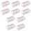 10St Cake Container Van Papier Met , Oliebestendig Wit 1