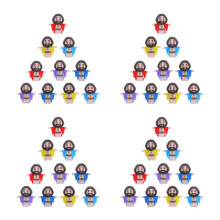 40St Kleine PVC Beeldjes Voor Kerkdecoratie En Paasfeest