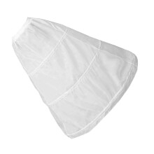 1Wedding White Pettiskirt Skirt Comfortable Petticoat for Lolita Dress