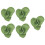 10Pièces Mini Modèles Verts Jouet DIY Décoration Maison 8
