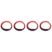 4Rouleaux De Moulure Adhésive En PVC Noir Pour Coins