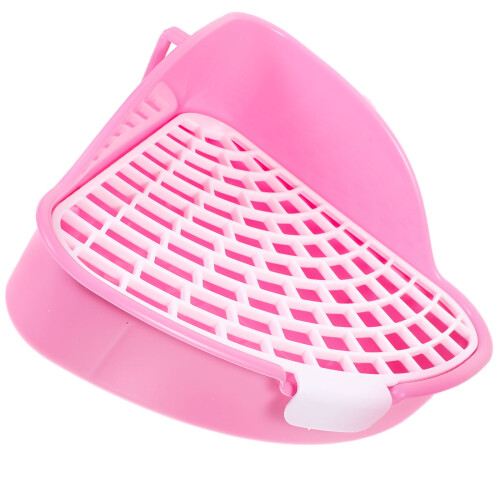 Corner Sifting Litter Pan Plastic Design 1pcs